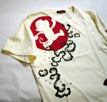 画像4: GO-COO! ! (悟空本舗）  金魚戯画 プリント 刺繍 Tシャツ  LGT-5901 (4)