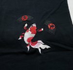 画像11: GO-COO! ! (悟空本舗）  金魚戯画 プリント 刺繍 Tシャツ  LGT-5901 (11)