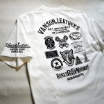 画像5: VANSON (バンソン）レーシングライダース風  プリント 刺繍 Tシャツ NVST-2013 (5)