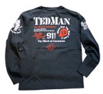 画像3: TEDMAN 「 スタンダードテッドマン 」 ロングスリーブTシャツ TDLS-338 (3)