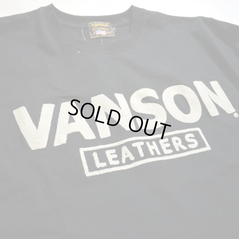 画像5:   VANSON (バンソン)   プリント 刺繍 長袖Tシャツ NVLT-2103 (5)