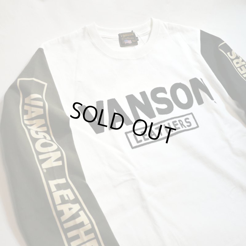 画像13:   VANSON (バンソン)   プリント 刺繍 長袖Tシャツ NVLT-2103 (13)