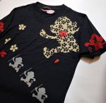 画像4: GO-COO! ! (悟空本舗） [ 並び猿 ]  レーヨンTシャツ  プリント  刺繍  GLT-5981A (4)
