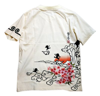 画像2: GO-COO! ! (悟空本舗） [ 三蔵法師一旅行の途中 ]  Tシャツ  プリント  刺繍  GLT-5905