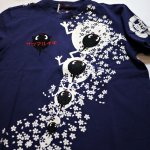 画像5: 参丸一 (サンマルイチ）[ 桜サンマルイチ ] プリント 刺繍 Tシャツ  ST-50051 (5)