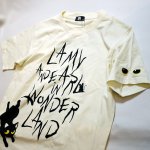 画像4: LIN (リン） 黒猫Lamy &ネズミEarl  黒猫Lamy&ネズミEarl [ WONDER LAND ] プリント 刺繍 Tシャツ  ATL-75017 (4)
