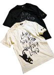 画像1: LIN (リン） 黒猫Lamy &ネズミEarl  黒猫Lamy&ネズミEarl [ WONDER LAND ] プリント 刺繍 Tシャツ  ATL-75017 (1)