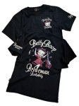 画像1: THE BRAVEMAN / Bettyboop コラボ  刺繍  プリント Tシャツ  BBB-2114 (1)