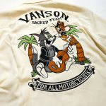 画像7: vanson  (バンソン） tom&jerry コラボ 刺繍  ボーリングシャツ  TJV-2114 (7)