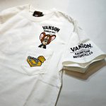 画像12: vanson  (バンソン） tom&jerry コラボ 刺繍  Tシャツ  TJV-2111 (12)