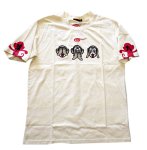 画像7: GO-COO! ! (悟空本舗） 三猿半袖Tシャツ プリント 刺繍　LGT-5982A (7)