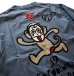 画像4: GO-COO! ! (悟空本舗） 三猿半袖Tシャツ プリント 刺繍　LGT-5982A (4)