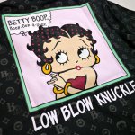 画像3: BETTY BOOP × LOWBLOW KNUCKLE コラボ   Tシャツ 551856 モノグラム (3)