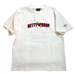 画像2: BETTY BOOP × LOWBLOW KNUCKLE コラボ   Tシャツ 551856  ホワイト (2)