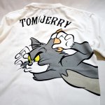 画像13: vanson  (バンソン） tom&jerry コラボ プリント 刺繍  Tシャツ  TJV-2124 (13)