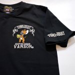 画像4: vanson  (バンソン） tom&jerry コラボ プリント 刺繍  Tシャツ  TJV-2124 (4)