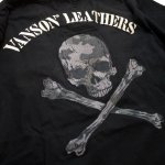 画像6: vanson  (バンソン） スカル  刺繍 ワッペン Tシャツ NVST-2118 (6)