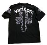 画像1: VANSON (バンソン）X-REY エンボス プリント Tシャツ (ベア天竺）NVST-2122 (1)