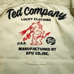 画像12: 再入荷  TEDMAN(テッドマン） ツイルワークシャツ  ワッペン 刺繍  TES-1200 (12)