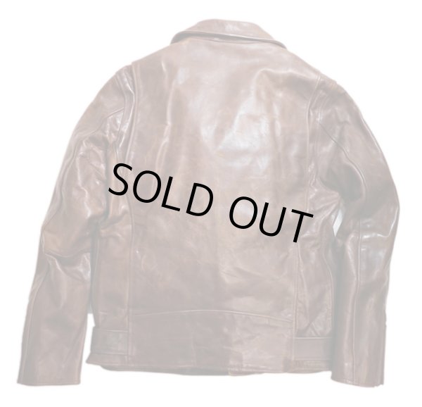 ジャックローズ ホースレザー ダブルライダースジャケット サイズ3 JACKROSE ジャケット ライダースジャケット JE HORSE OIL