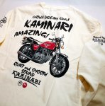 画像9: カミナリ KAMINARI [ おお400 ] KMLT-218 ロングスリーブTシャツ (9)