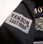 画像7: vanson (バンソン）ストレッチ ボンディングZIPパーカージャケット (裏ワッフル） NVSZ-2204 ブラック (7)