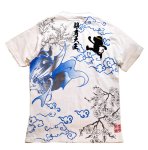 画像9: GO-COO! 悟空本舗  [ 銀角大王激闘 ] プリント 刺繍 Tシャツ LG-5994 (9)