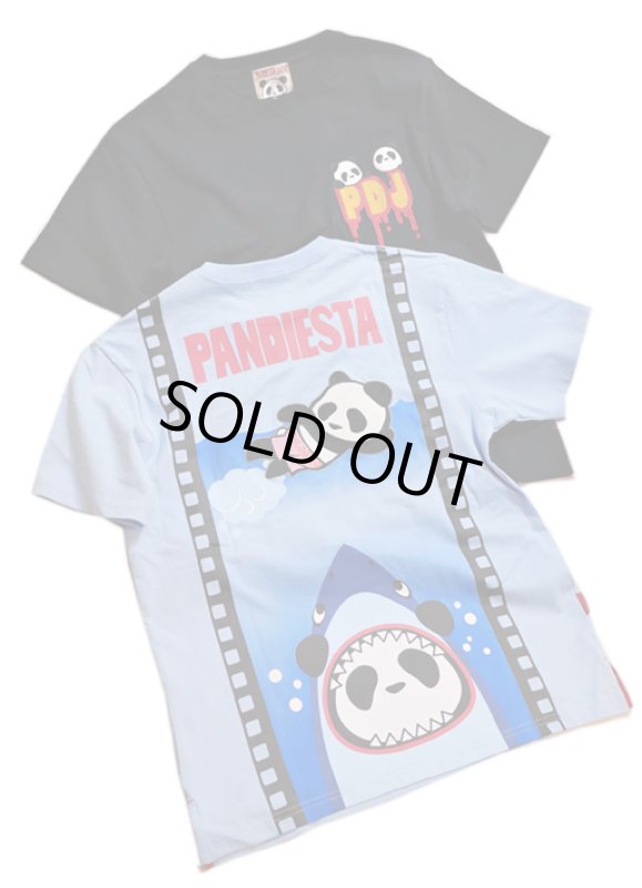 画像1: Pandiesta Japan （パンディエスタ) [ SHARKパンダ ] Tシャツ プリント  刺繍  582853 (1)