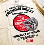 画像12: Kaminari カミナリ 「KAMINARI WORKS」  半袖Tシャツ  KMT-223 (12)
