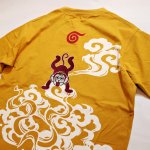 画像8: GO-COO! 悟空本舗  [  ばんざいゴクー ] プリント 刺繍 Tシャツ LG-5996 (8)