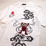 画像11: GO-COO! 悟空本舗  [  ばんざいゴクー ] プリント 刺繍 Tシャツ LG-5996 (11)