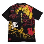 画像3: GO-COO! 悟空本舗  [  金角大王激闘 ] プリント 刺繍 Tシャツ LG-5993 (3)