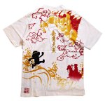 画像8: GO-COO! 悟空本舗  [  金角大王激闘 ] プリント 刺繍 Tシャツ LG-5993 (8)