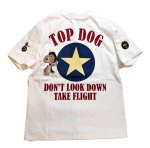 画像8: PEANUTS SNOOPY × LOWBLOW KNUCKLE コラボ [ TPO DOG ] 刺繍 プリント Tシャツ  582402 (8)