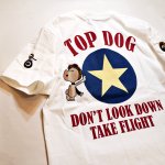 画像10: PEANUTS SNOOPY × LOWBLOW KNUCKLE コラボ [ TPO DOG ] 刺繍 プリント Tシャツ  582402 (10)