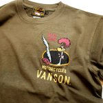 画像4: vanson  (バンソン） / ROAD RUNNER Tシャツ  刺繍 LTV-2208 (4)