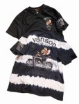 画像1: vanson  (バンソン） tom&jerry コラボ 刺繍  Tシャツ  TJV-2214 (1)