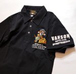 画像4: VANSON (バンソン）tom&jerry コラボ 刺繍  半袖ポロ TJV-2210 (4)