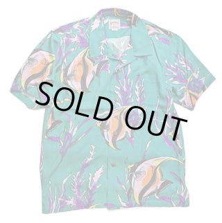 HOUSTON (ヒューストン) レーヨン アロハシャツ ALOHA SHIRT HOUSTON (ヒューストン) レーヨン アロハシャツ ALOHA SHIRT