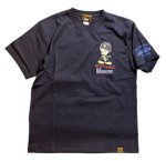 画像2: vanson  (バンソン） / トゥィーティー コラボ Tシャツ  刺繍 LTV-2213 (2)