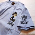 画像5: vanson  (バンソン） / トゥィーティー コラボ Tシャツ  刺繍 LTV-2205  (5)
