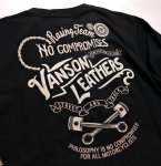 画像5: VANSON (バンソン） チェーン刺繍 プリント 長袖Tシャツ NVLT-2215 (5)
