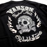 画像7: VANSON (バンソン） メキシカンスカル 刺繍 プリント 長袖Tシャツ NVLT-2304 (7)