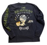 画像7: THE BRAVEMAN / トゥィーティー コラボ 長袖Tシャツ 刺繍 LTB-2302 (7)