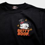 画像9: THE BRAVEMAN / BETTY BOOP コラボ   ベティー 刺繍 長袖Tシャツ BBB-2302 (9)
