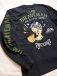 画像9: THE BRAVEMAN / トゥィーティー コラボ 長袖Tシャツ 刺繍 LTB-2302 (9)