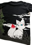 画像8: 今昔 ( KON-JAKU )   [ 妖怪にゃんこ ]  プリント 刺繍 Tシャツ　KJ-22008 (8)