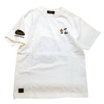 画像8: FLAGSTAFF(フラッグスタッフ) / PEANUTS（ピーナッツ）コラボ SNOOPY(スヌーピー) 刺繍 半袖Tシャツ  432030 (8)