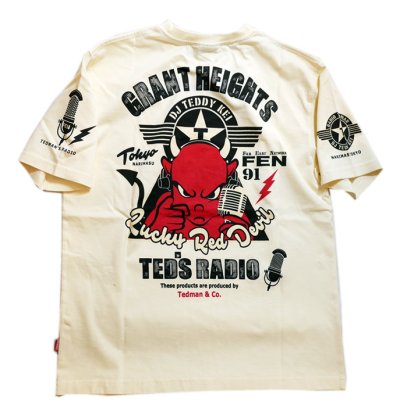 画像1: TEDMAN(テッドマン） [ RADIO TEDMAN ] 半袖Tシャツ TDSS-557