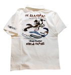 画像1: THE BRAVEMAN / ルーニーチューンズ コラボ  刺繍 プリント   LTB-2305  ホワイト (1)